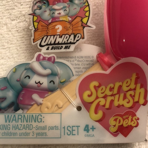 Secret Crush Mini Pets Sweet-Themed Mini Pet NOS - Picture 2 of 4